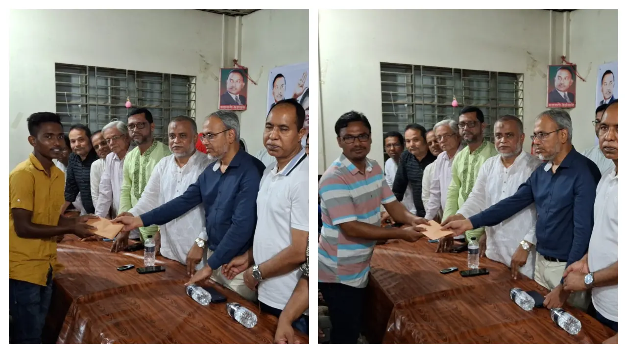 পুলিশের গুলিতে দৃষ্টিশক্তি হারানো ছাত্রদলের দুই নেতার পাশে তারেক রহমান
