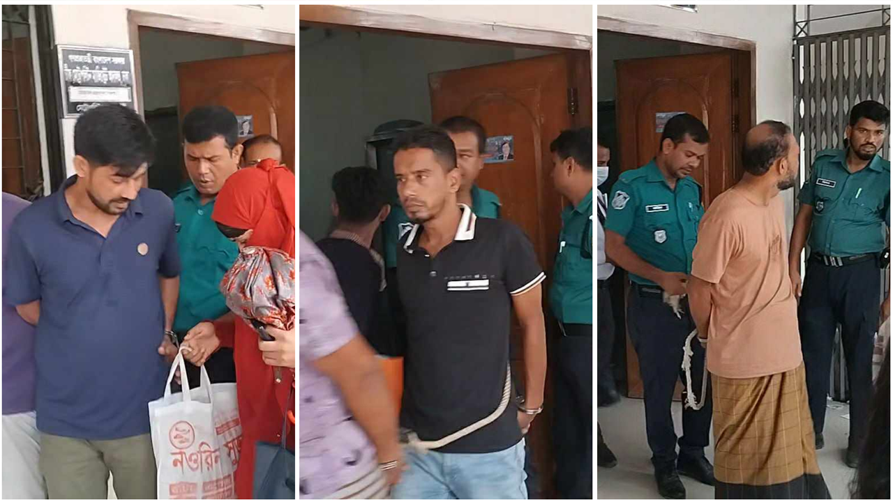 ২২ লাখ টাকার ছিনতাই মামলায় ৫ জন আসামি আবারও রিমান্ডে!