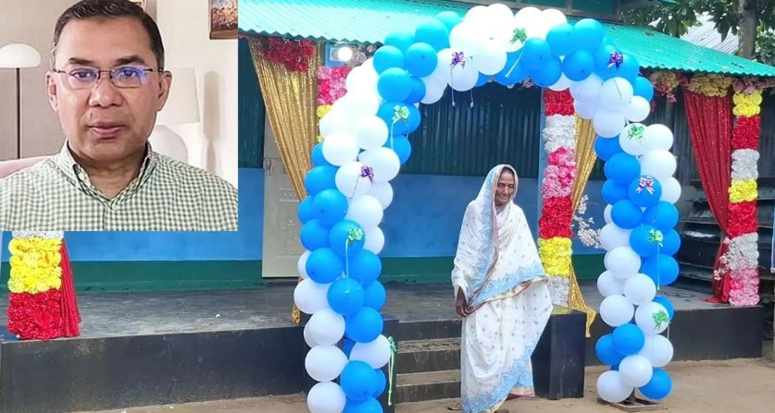 অসহায় শুক্কুরী বেগমকে নতুন ঘর উপহার দিলেন তারেক রহমান