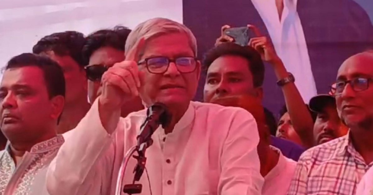 বিএনপি ক্ষমতায় গেলে ১ কোটি মানুষের কর্মসংস্থান হবে: মির্জা ফখরুল