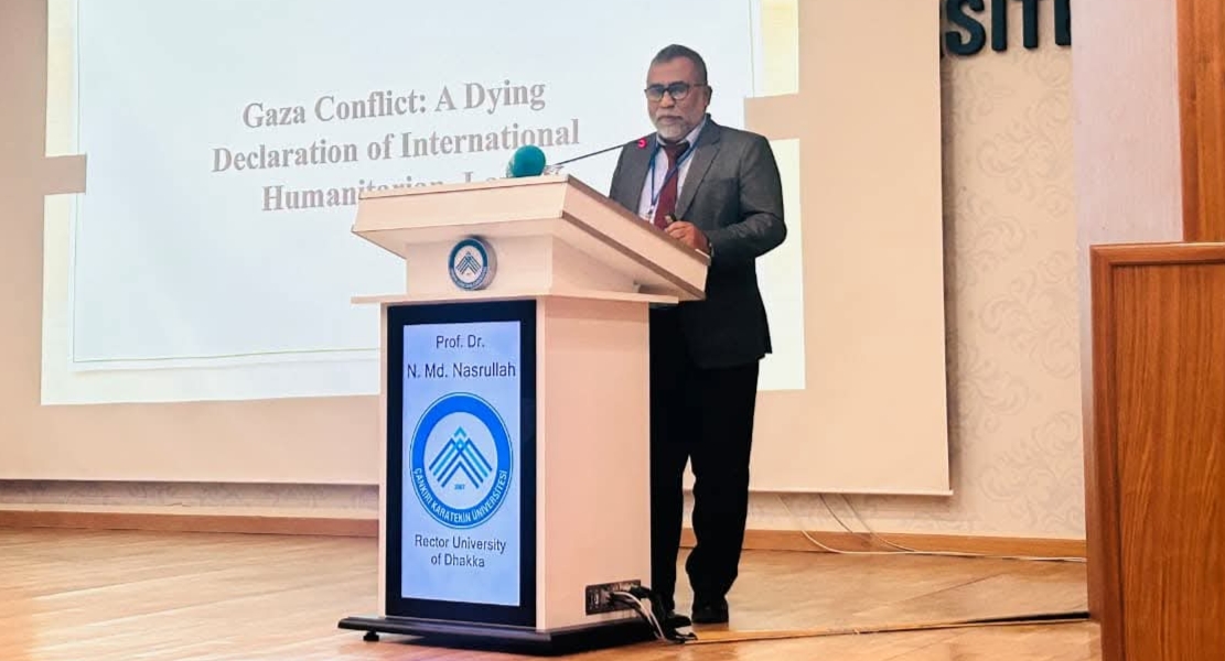 আন্তর্জাতিক সম্প্রদায় ইসরাইলের বিরুদ্ধে কার্যকর পদক্ষেপ নিতে ব্যর্থ: ইবি ভিসি