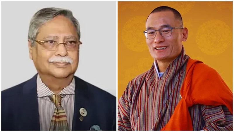 বঙ্গভবনে রাষ্ট্রপতির সঙ্গে ভুটানের প্রধানমন্ত্রীর সৌজন্য সাক্ষাৎ