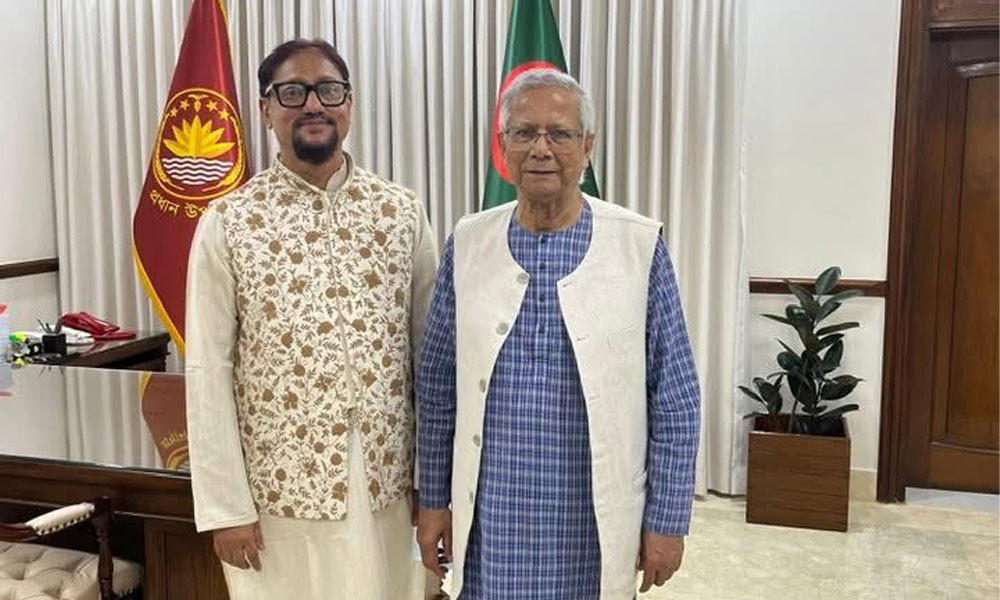 প্রধান উপদেষ্টার সঙ্গে চসিক মেয়রের সৌজন্য সাক্ষাত