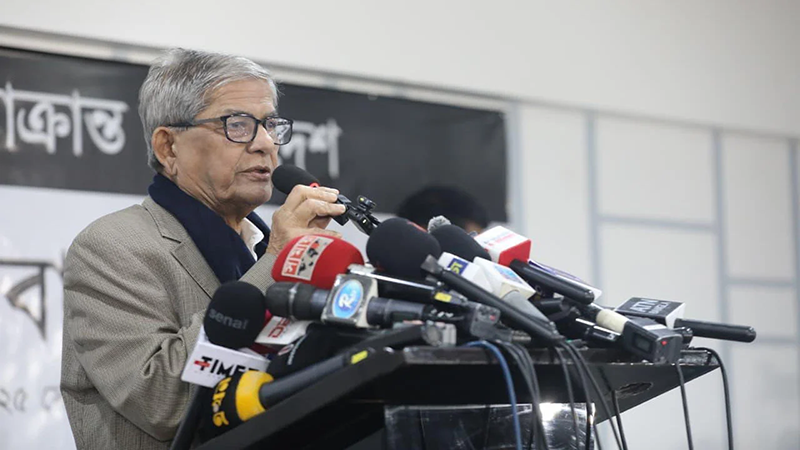 গণতন্ত্র উত্তরণকে বাধাগ্রস্ত করতে একটি মহল চক্রান্ত করছে: ফখরুল