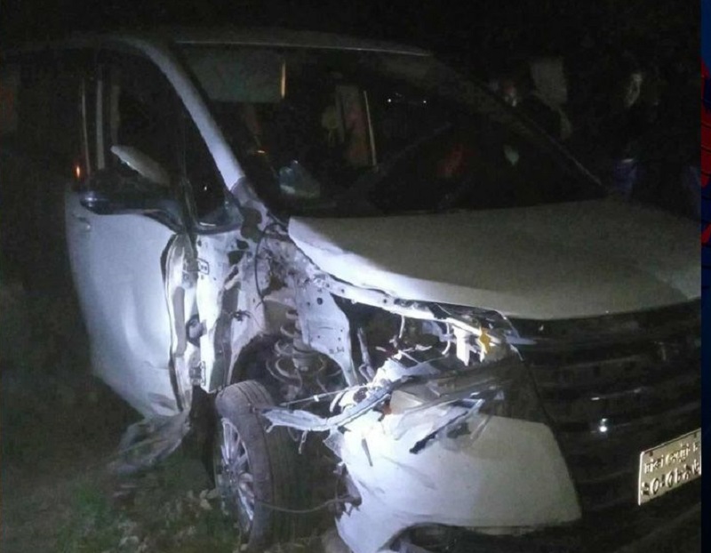 পাবনায় সড়ক দুর্ঘটনায় বিএনপির প্রার্থী শিমুল বিশ্বাস ও হাবিবুর রহমানসহ আহত ৫