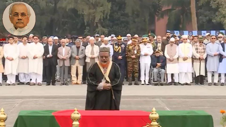 ডেপুটি চিফ অব স্টাফ এ কে খন্দকারের জানাজা সম্পন্ন