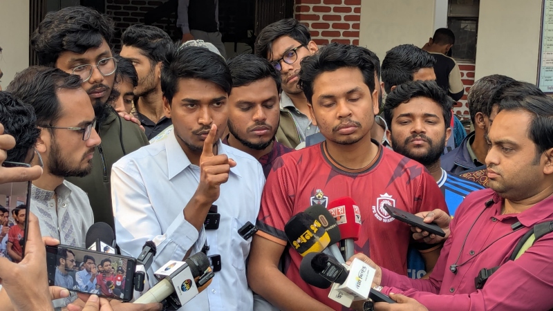 ভোটাধিকার হরণ করার প্রথম স্টেজ শাকসু নির্বাচন বন্ধ করা: শিবির-সমর্থিত ভিপি প্রার্থী
