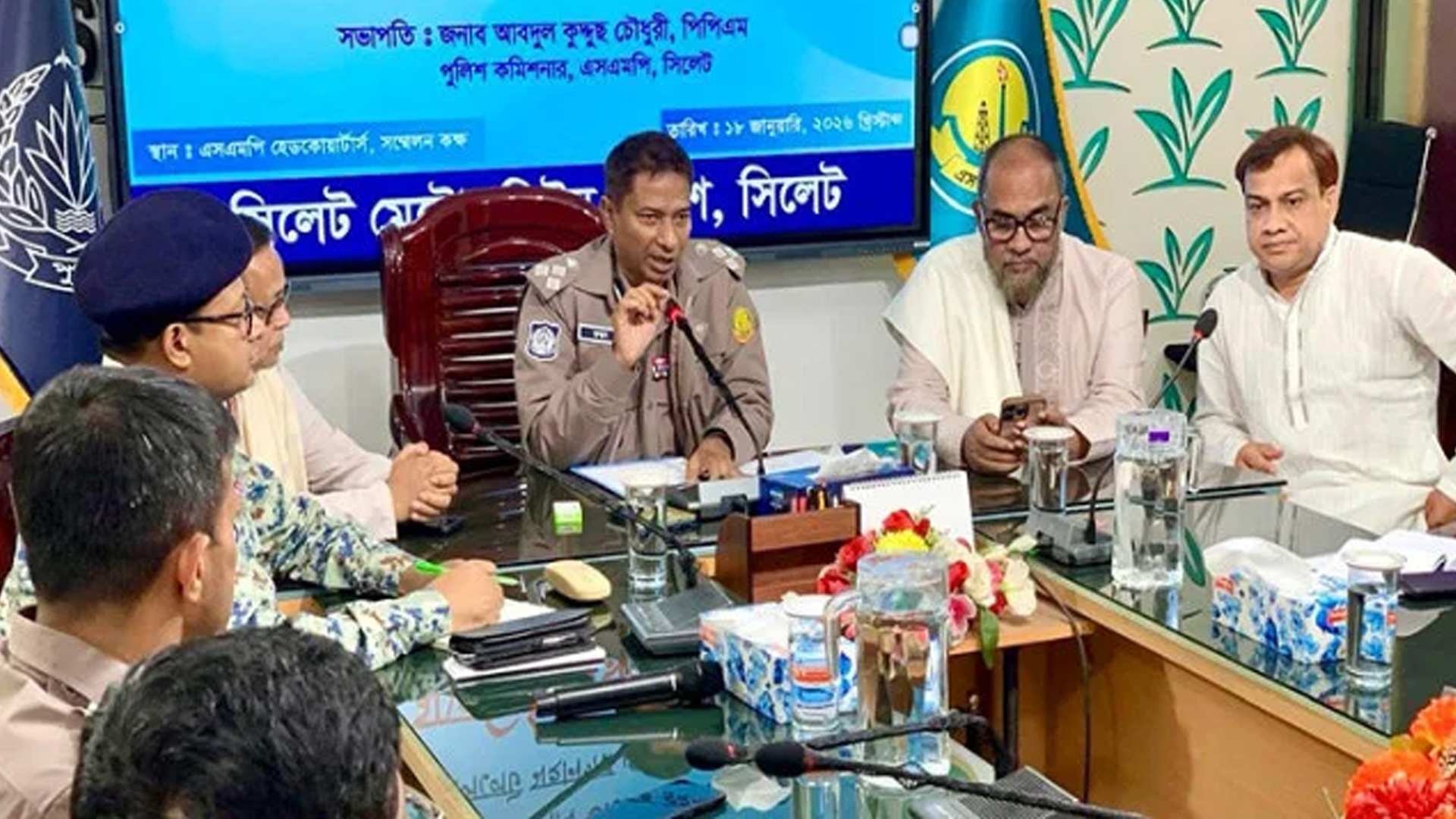 তারেক রহমানের সিলেট সফর শান্তিপূর্ণ করতে নিরাপত্তায় জোর দিচ্ছে এসএমপি