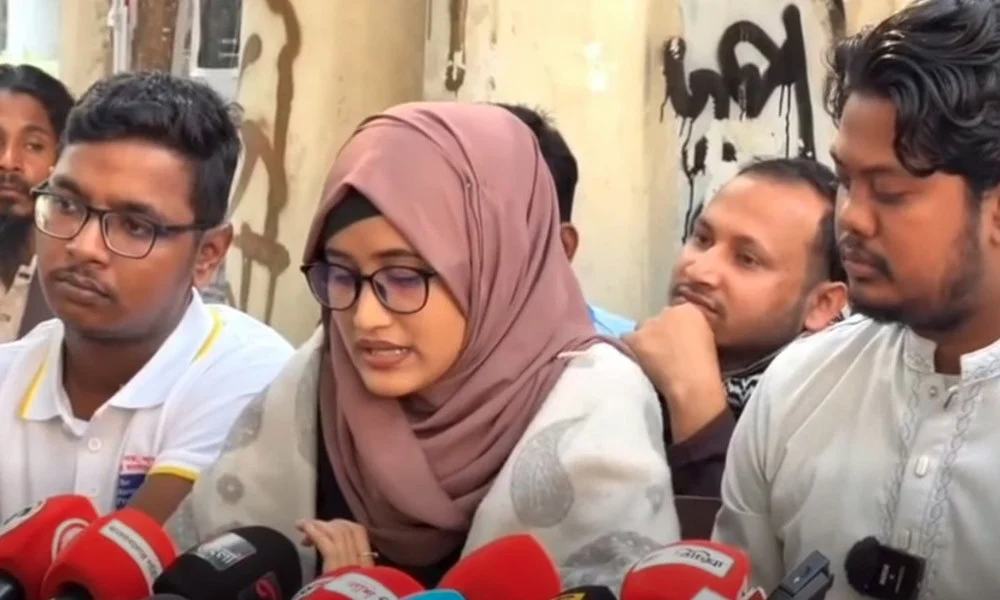 ঋণখেলাপি প্রার্থীদের মনোনয়ন বাতিলের দাবি বৈষম্যবিরোধী নেত্রীর