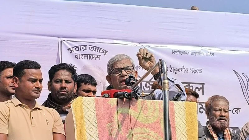 মিথ্যা ও সমালোচনার রাজনীতি না করার আহ্বান মির্জা ফখরুলের