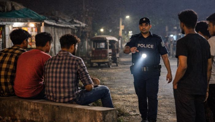 সন্ধ্যার পর আড্ডা নিষিদ্ধে মাইকিং, ১২ শিক্ষার্থী আটক
