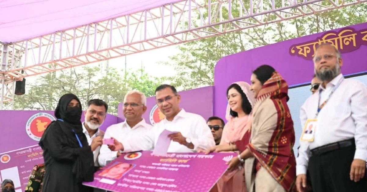 ফ্যামিলি কার্ড কর্মসূচি বিএনপির দীর্ঘ পরিকল্পনার বাস্তবায়ন: সমাজকল্যাণমন্ত্রী