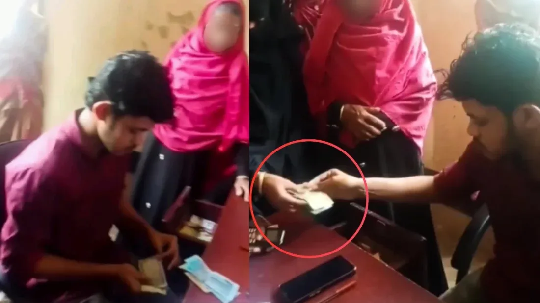ফ্যামিলি কার্ডের নামে টাকা নেওয়ার ভিডিও ভাইরাল
