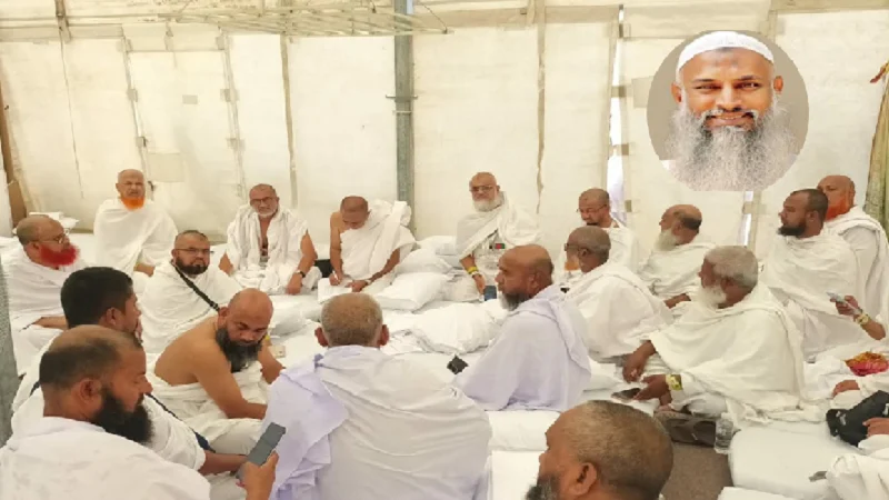 লাব্বাইক ধ্বনিতে মুখরিত মিনার প্রান্তর, হাজিদের খোঁজ নিলেন ধর্মমন্ত্রী কায়কোবাদ