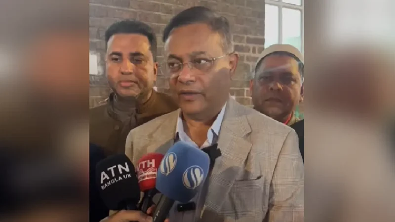 বর্তমান সরকার আওয়ামী লীগের লাশকেও ভয় পায়: হাছান মাহমুদ