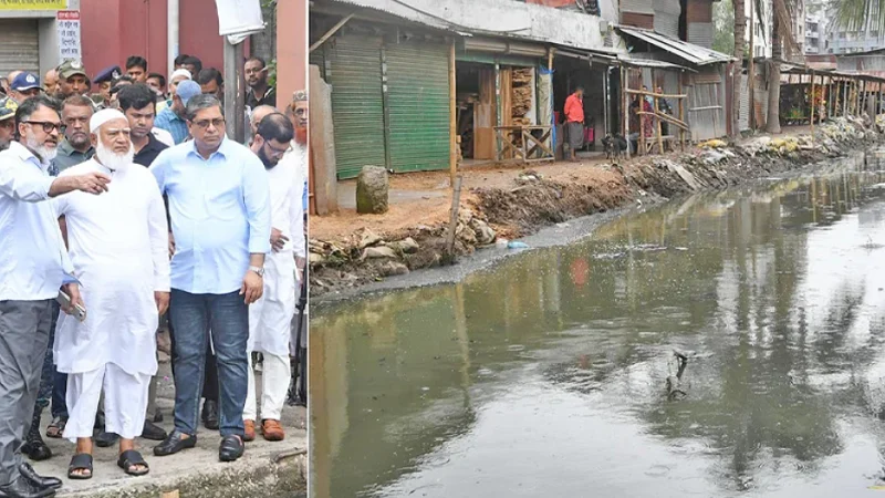 প্রধানমন্ত্রীর নির্দেশে বিরোধী দলীয় নেতার নির্বাচনী এলাকা পরিদর্শনে প্রতিমন্ত্রী