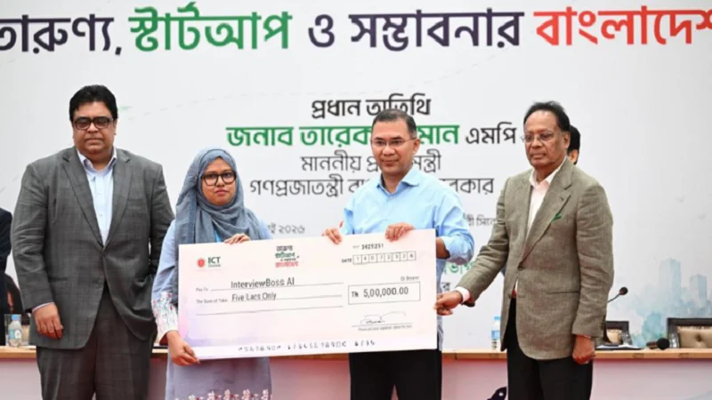 জামানত ছাড়াই ৫ কোটি টাকা ঋণ পাবে তরুণ উদ্যোক্তারা: প্রধানমন্ত্রী