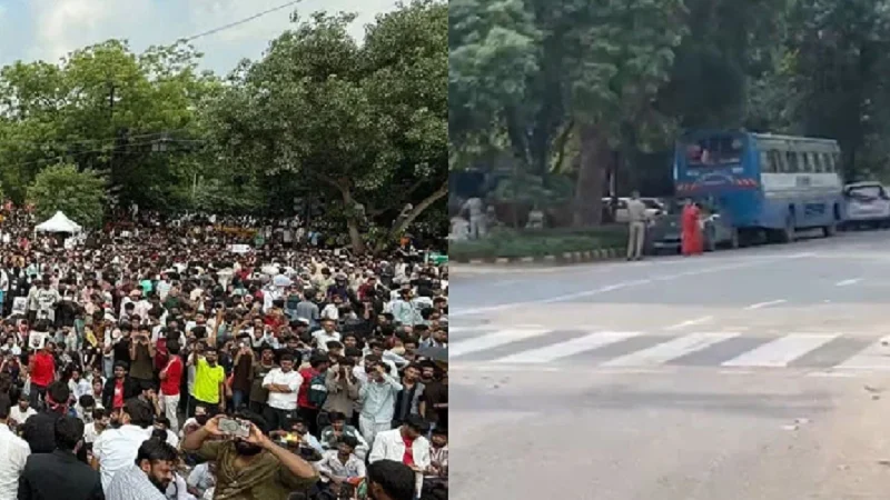 ঘরে ফিরে গেল ‘ককরোচ’রা, ফাঁকা দিল্লির যন্তর মন্তর