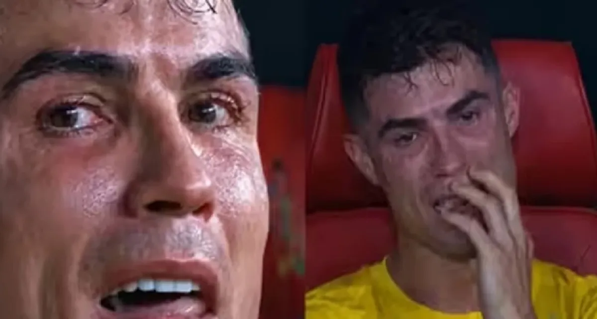 কান্নায় ভেঙে পড়েন পর্তুগিজ মহাতারকা রোনালদো