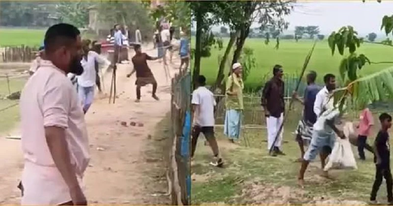 গোসলের সময় ছবি তোলাকে কেন্দ্র করে, হবিগঞ্জে দুই পক্ষের সংঘর্ষে আহত ৩৫